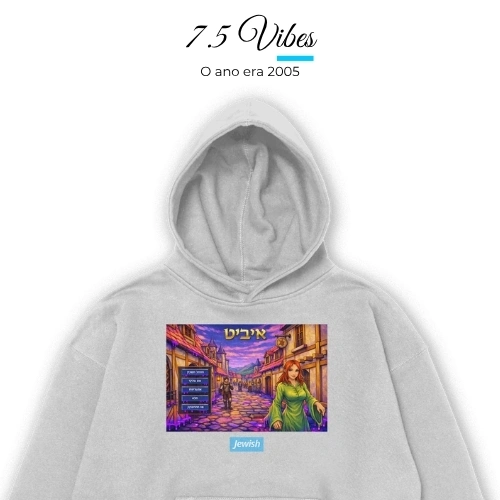 Moletom Tibia 7.5 Vibes - Jewish moletom tibia 7.5